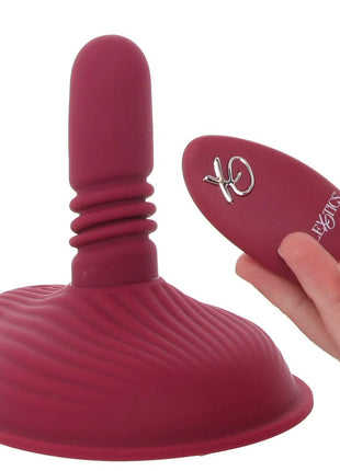Calexotics Dual Rider Thrust and Grind Hands-Free Vibe Eller Serbest Minder Vibratör