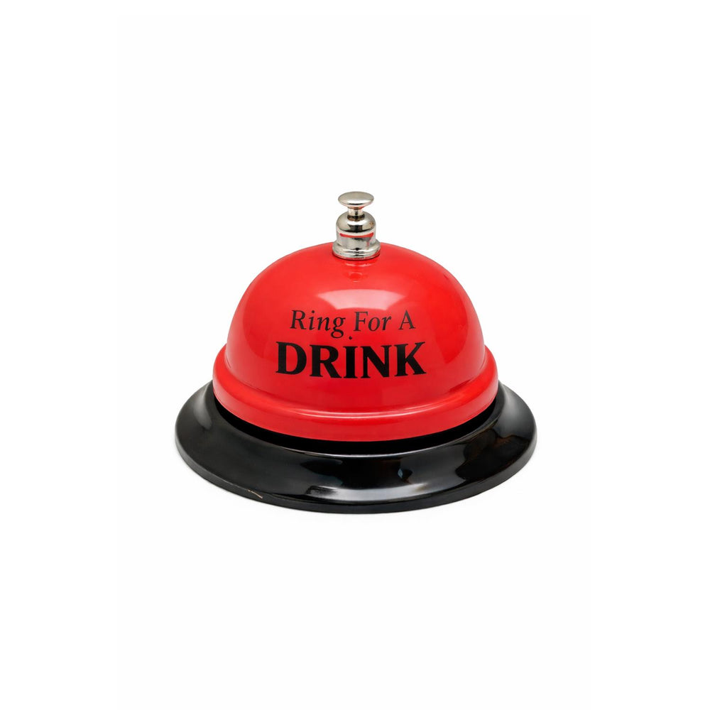 Ring For Drink Yazılı Mini Masa Zili – Metal Mekanizmalı