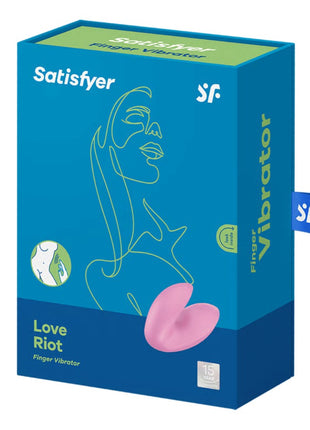Satisfyer Love Riot Parmak Vibratör-Pink
