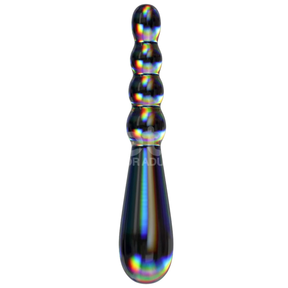 Rising Ripples Dalgalı Yüzeyli Cam Dildo