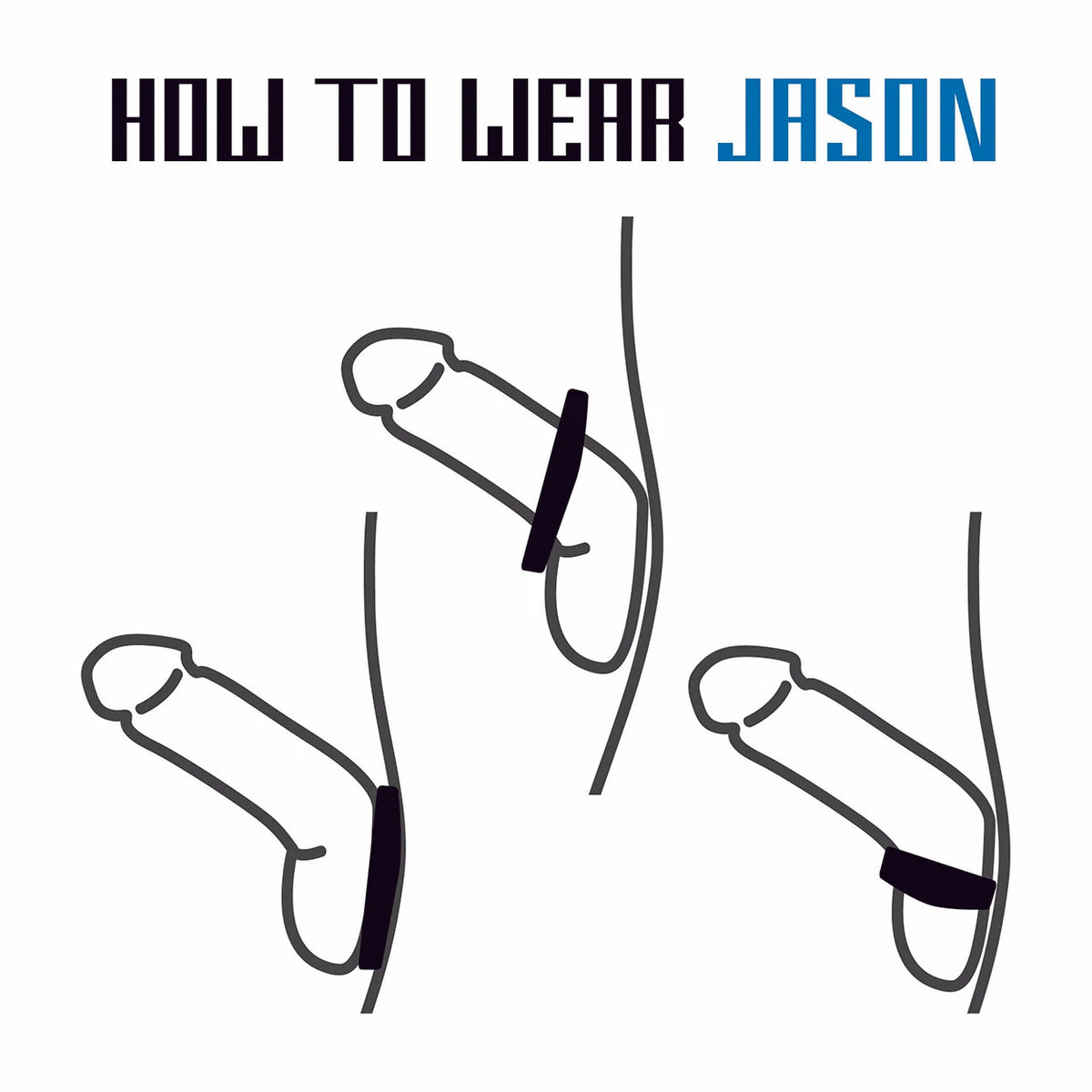 Rooster Jason ayarlanabilir penis halkası – görsel 2