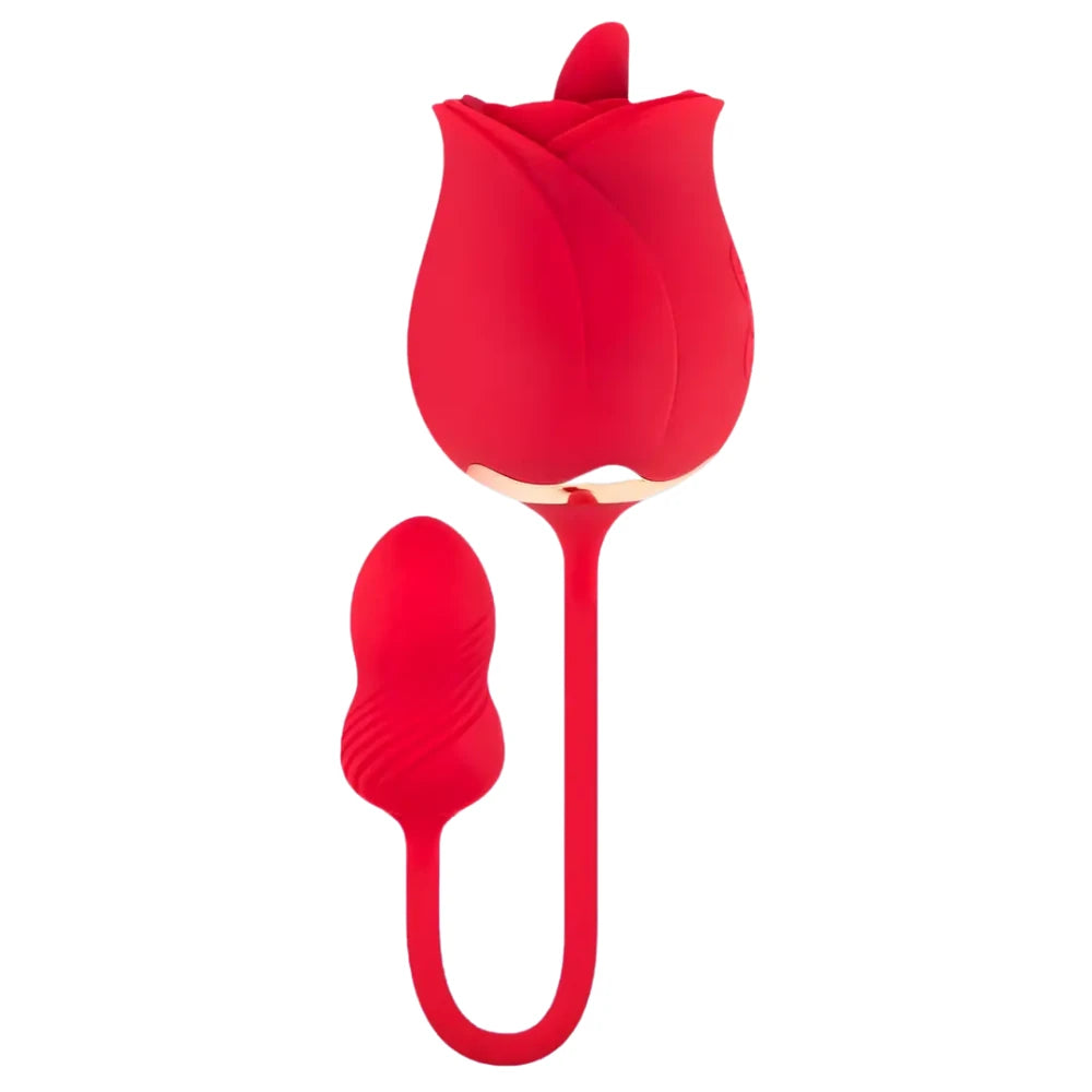 Rose dil hareketli klitoral vibratör – görsel 1