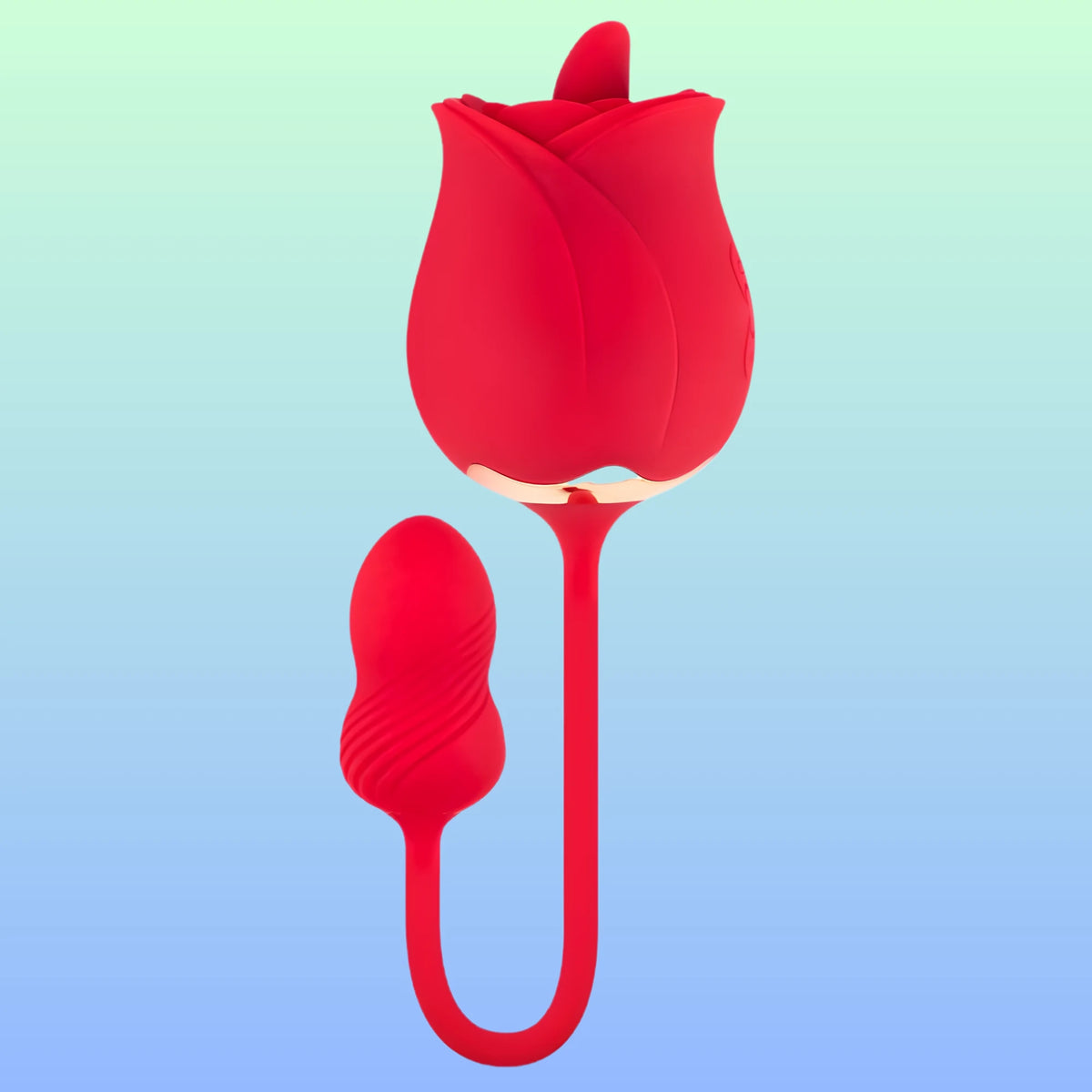 Rose dil hareketli klitoral vibratör – görsel 2