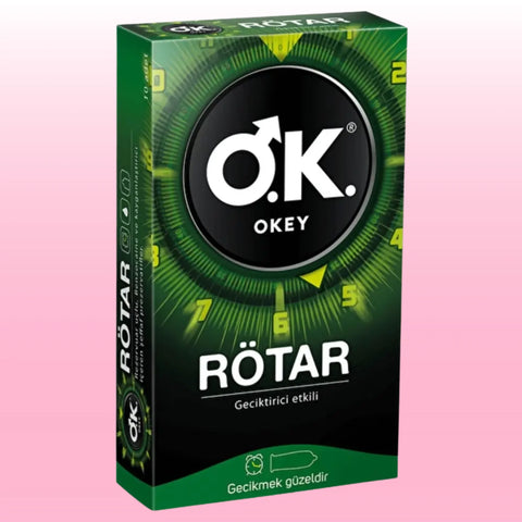 Rötar Geciktiricili Prezervatif – 10'lu Paket