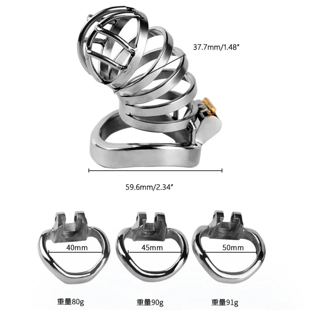 Round Ring metal penis kafesi – görsel 5