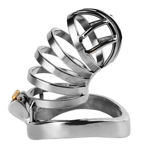 Round Ring Havalandırmalı Metal Penis Kafesi – 50 mm