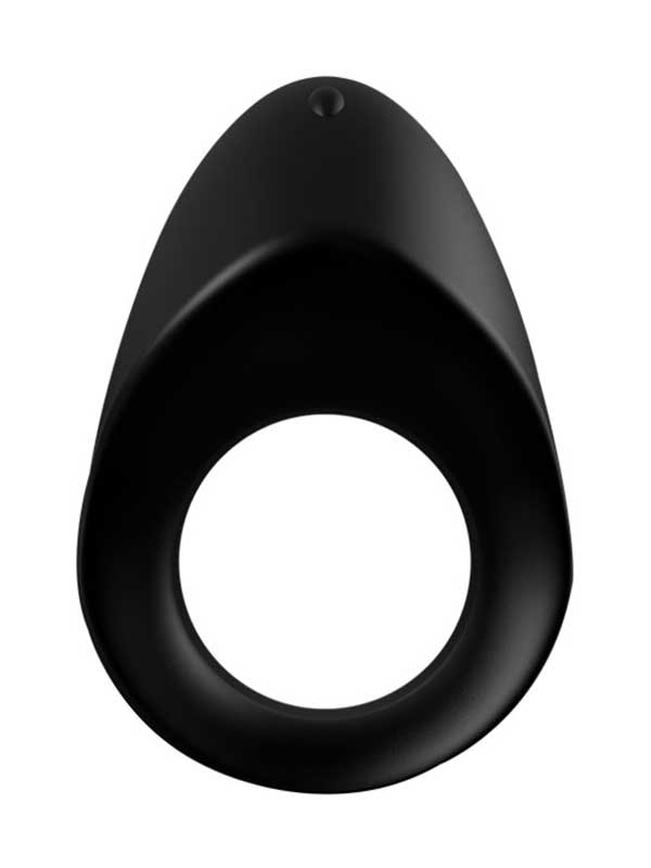 Şarjlı Titreşimli Penis Halkası – Siyah