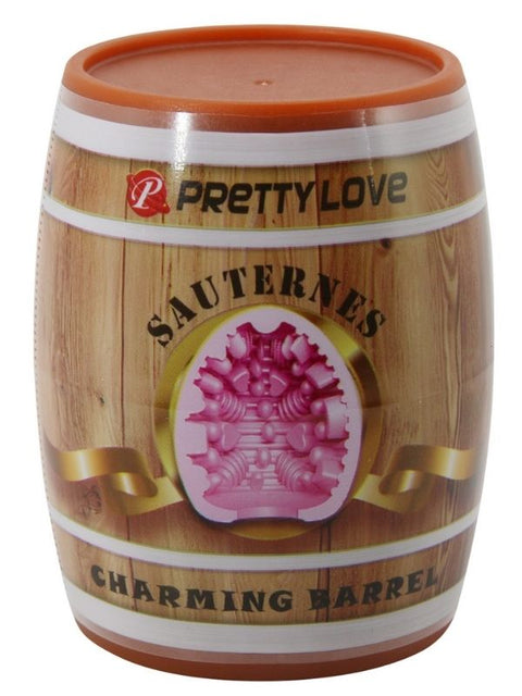 Sauternes Fıçı Formlu Cep Tipi Mastürbatör – 6,7 x 5,4 cm