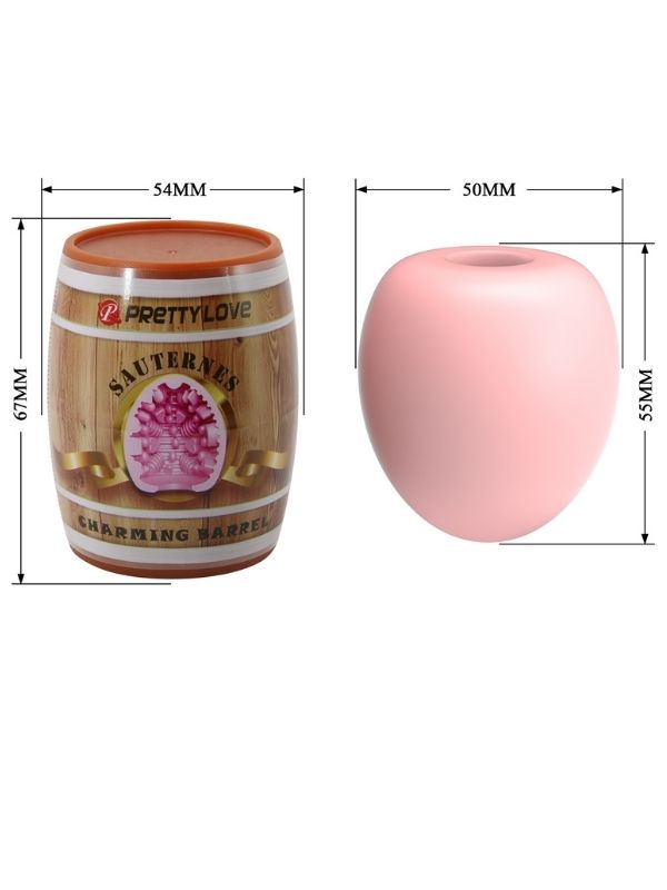 Sauternes fıçı formlu cep tipi mastürbatör – görsel 2