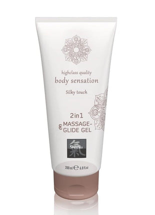 Hot Shiatsu Massage & Glide Gel 2in1 Silky Touch Masaj ve Kayganlaştırıcı Jel 200 ml.