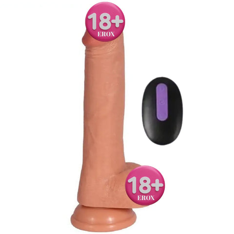 Sean Kumandalı 20 Modlu Titreşimli Realistik Penis 22 cm
