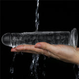şeffaf jel dildo 18 cm – görsel 7