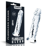 şeffaf jel dildo 18 cm – görsel 9