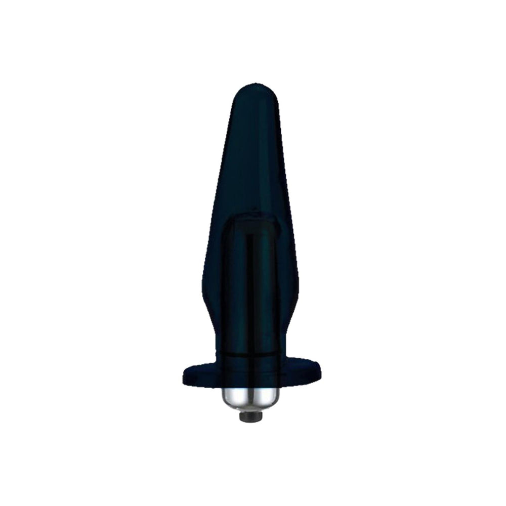 Şeffaf Silikon Mini Anal Vibratör 6 cm – Siyah