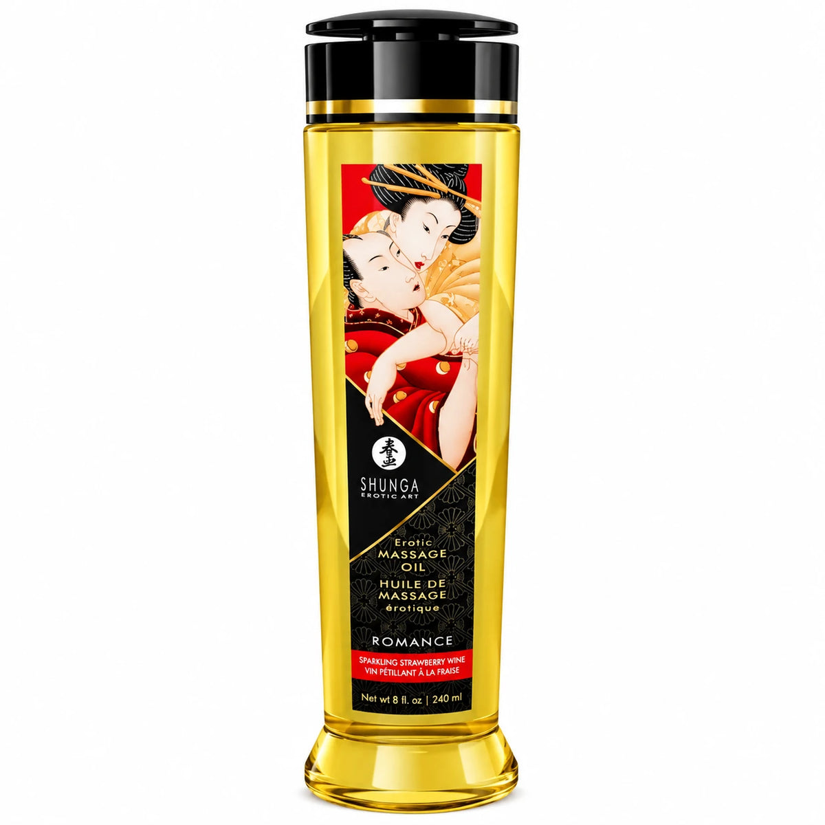 çilek kokulu masaj yağı 240 ml – görsel 1