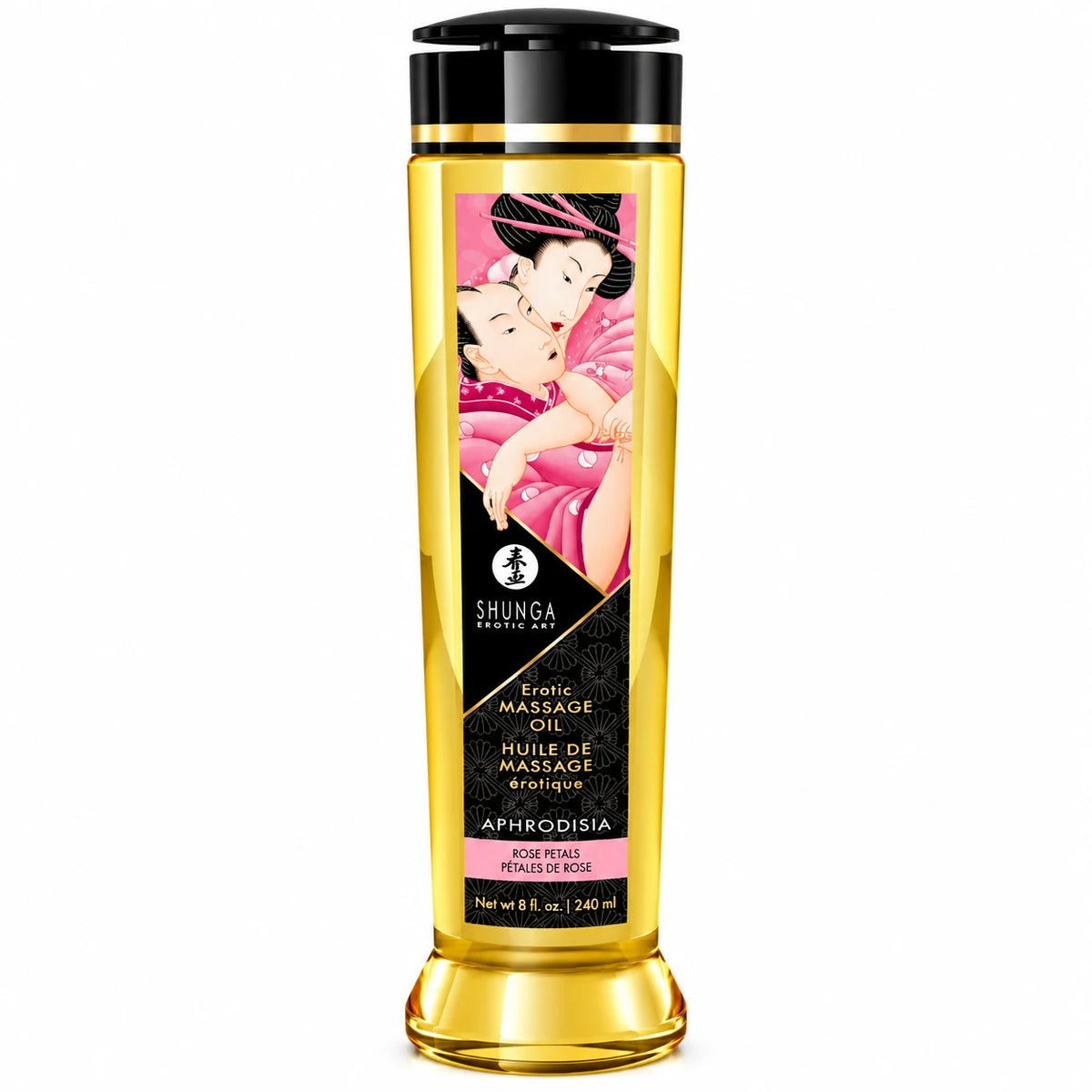 gül yaprağı kokulu masaj yağı 240 ml – görsel 1