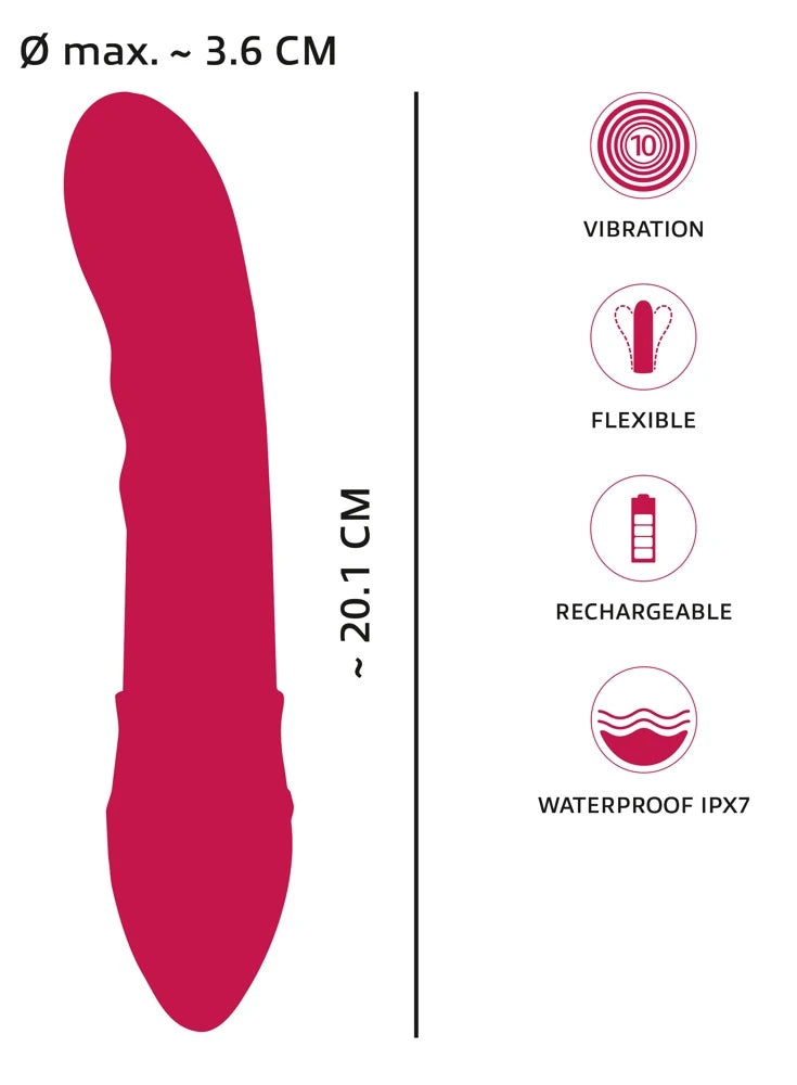 Showers To Orgasm duş başlıklı G-noktası vibratörü – görsel 5