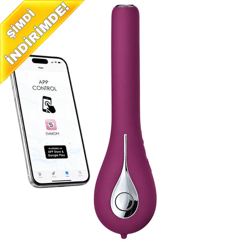 Siime Eye Wi-Fi Bağlantılı Dahili Kameralı Vibratör – Açık Pembe