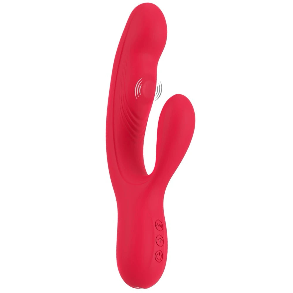 Silicone Star vurma hareketli rabbit vibratör – görsel 1
