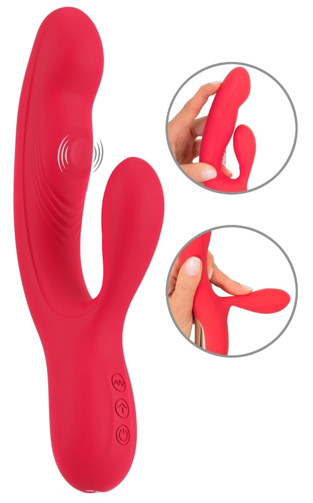 Silicone Star vurma hareketli rabbit vibratör – görsel 3