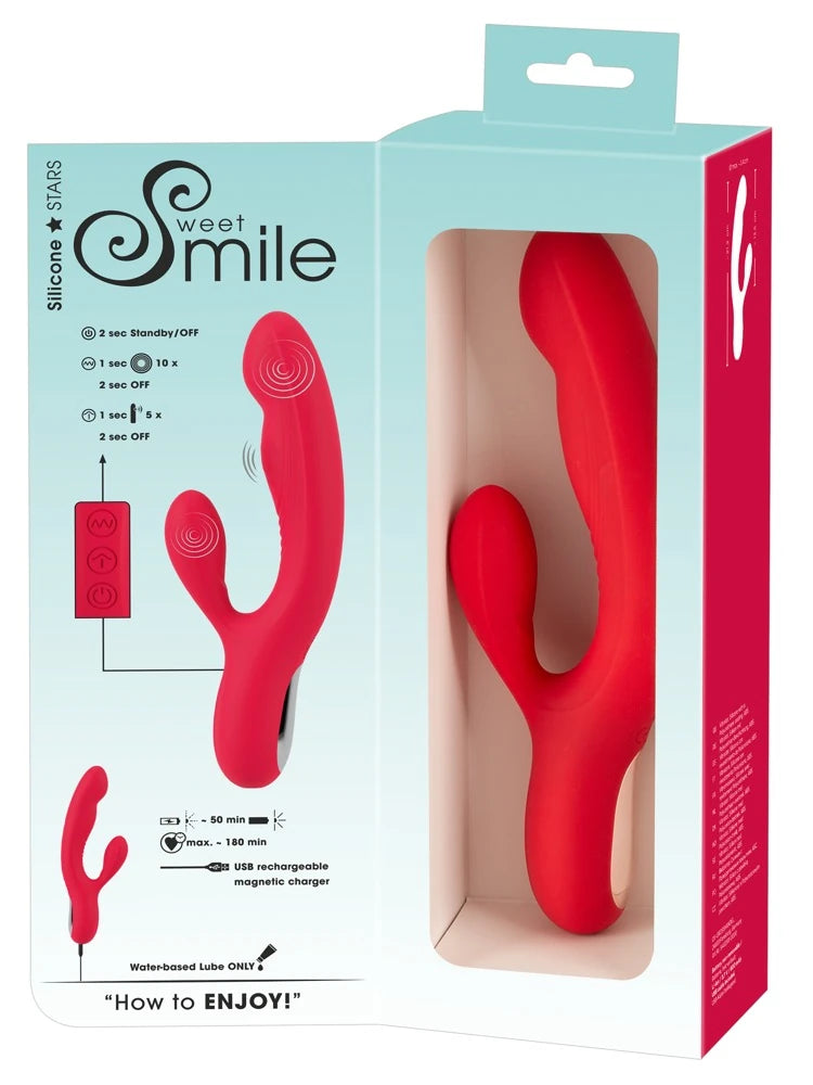 Silicone Star vurma hareketli rabbit vibratör – görsel 5