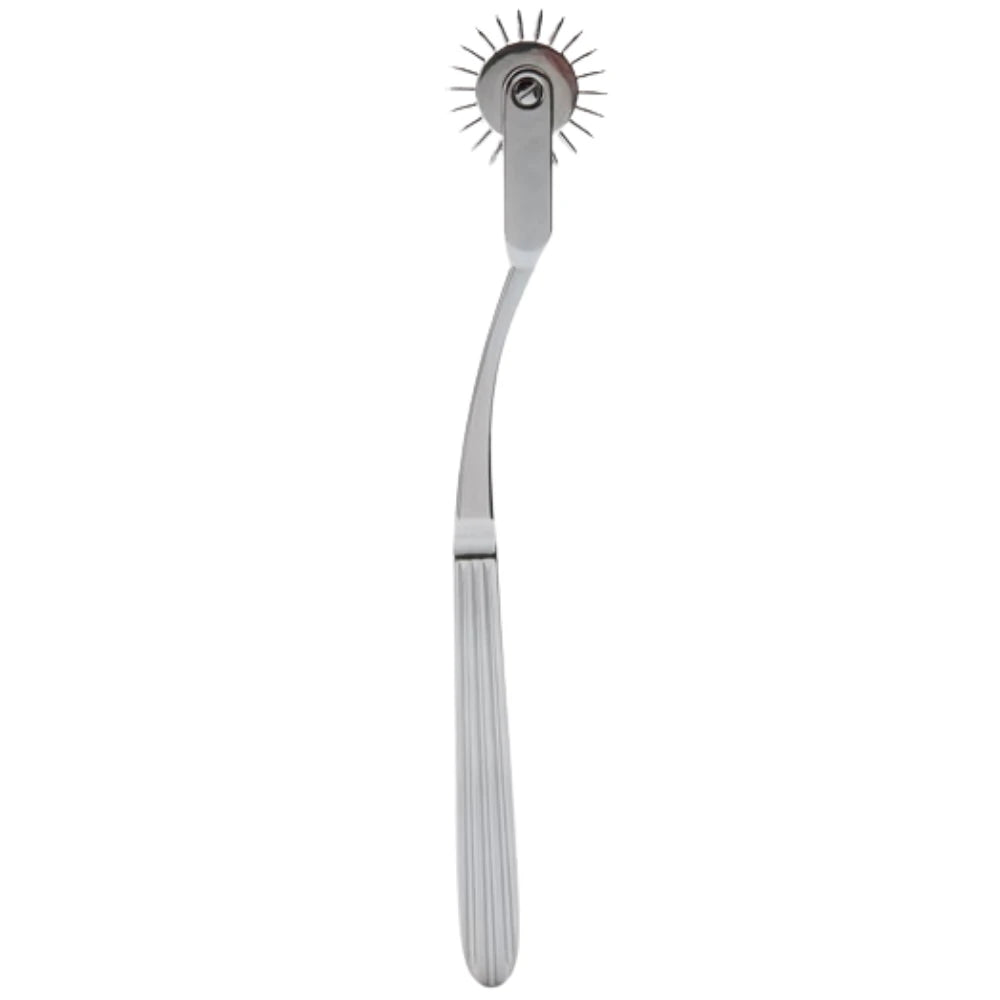 Silver Single Pinwheel Duyusal Çark – 18,5 cm, 7 mm Dikenli