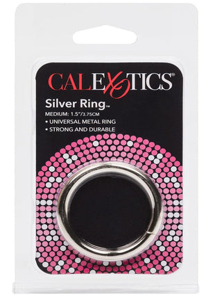 Calexotics Silver Ring Metal Penis Halkası Medium