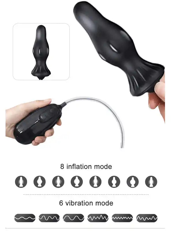şişirilebilir titreşimli anal set – görsel 4