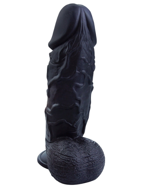 Siyah Realistik Büyük Boy Dildo 26 cm – 970 g