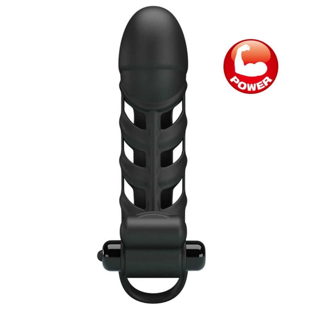 Sleeve II klitoris uyarıcılı penis kılıfı – görsel 2