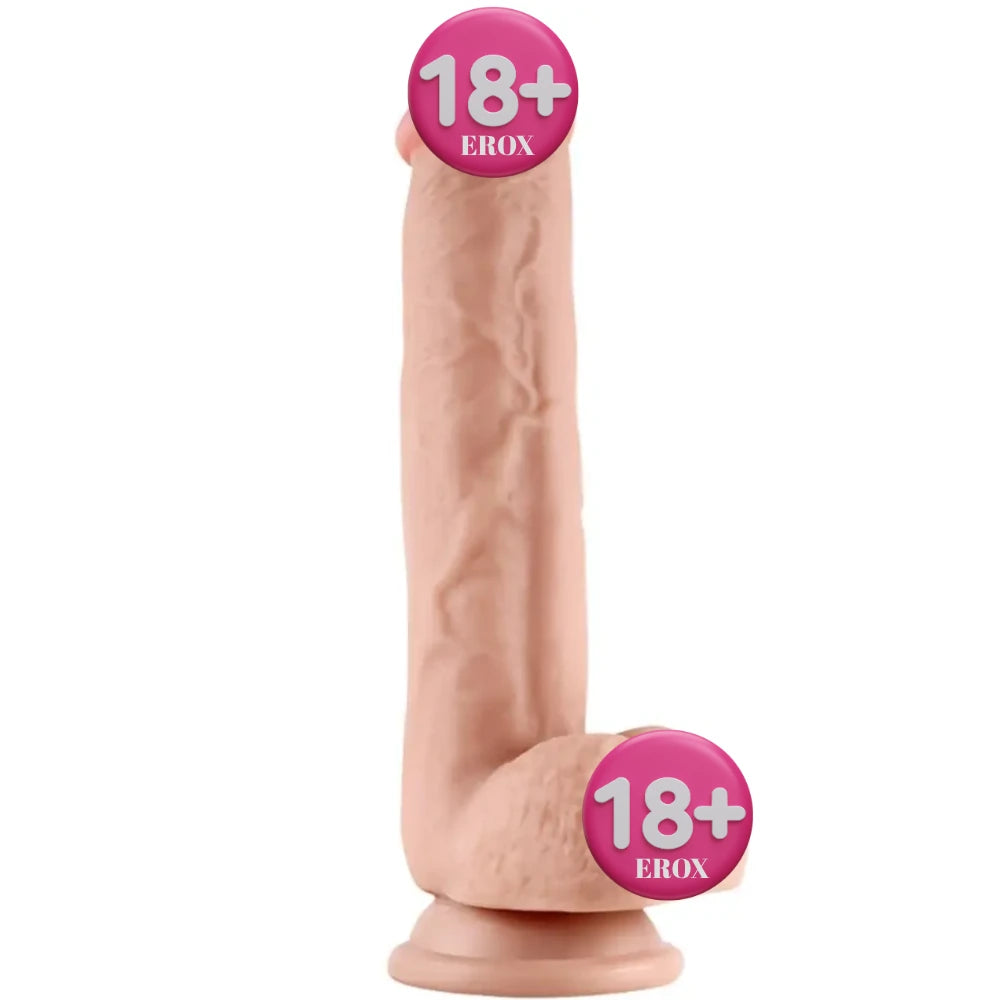 Sliding Skin Kayan Derili Realistik Penis – 23,5 cm