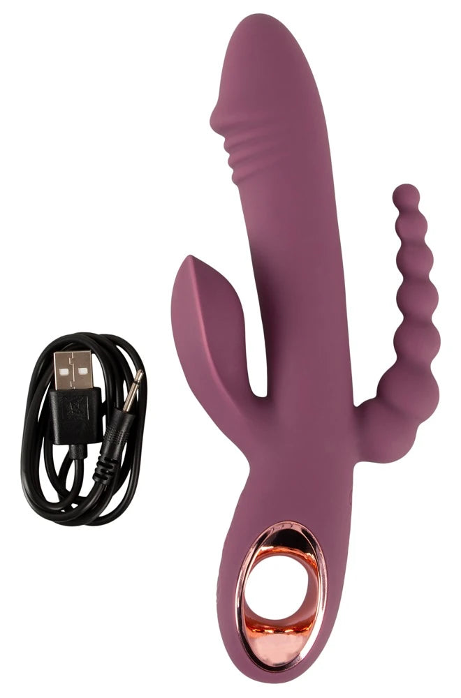 Slim Triple üçlü rabbit vibratör – görsel 4