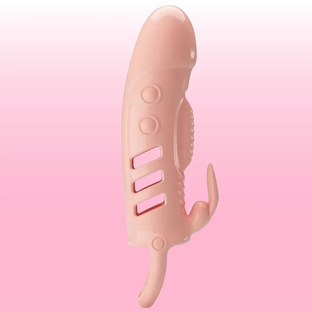 Sloane titreşimli penis kılıfı – Flesh – görsel 10
