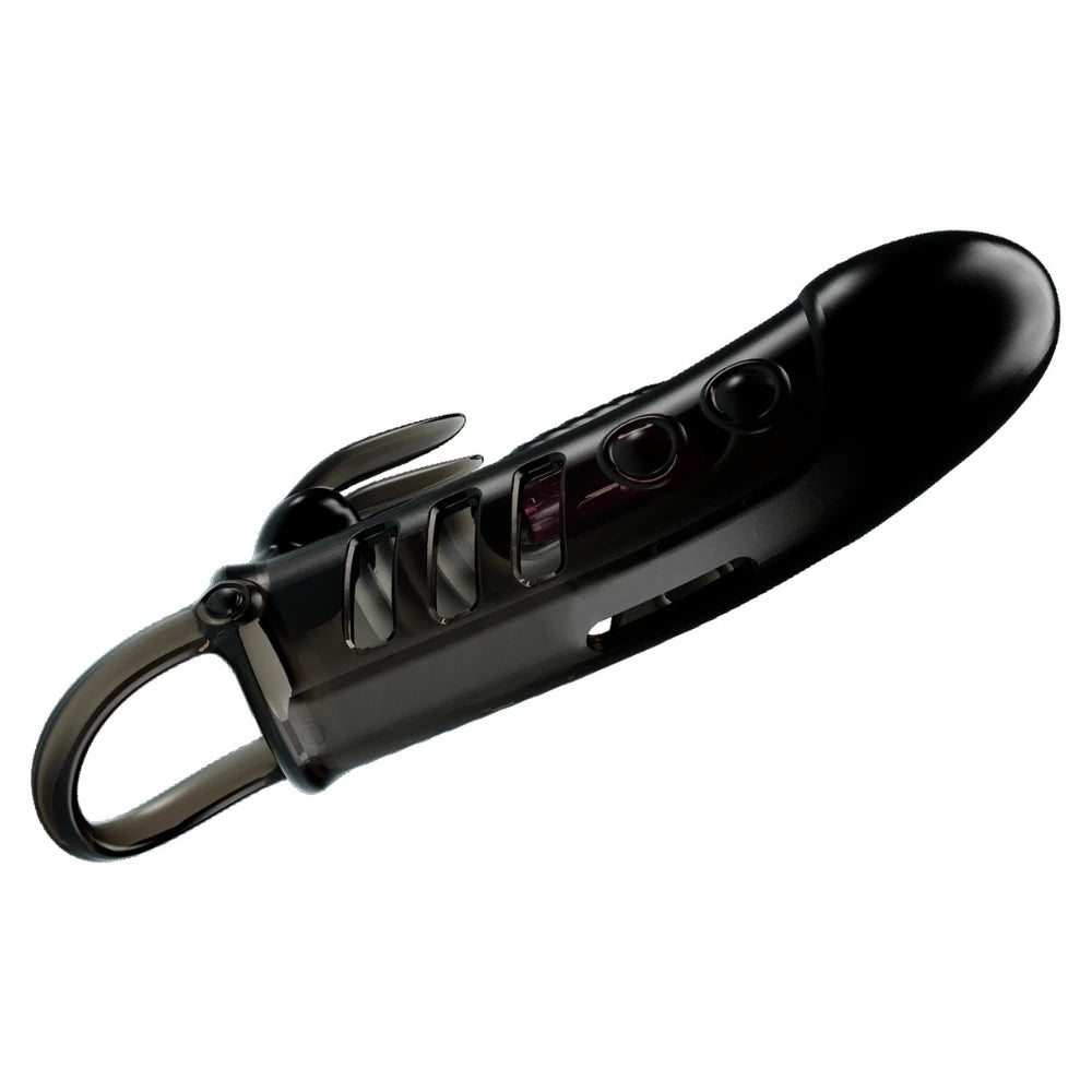Sloane titreşimli penis kılıfı – Black – görsel 3
