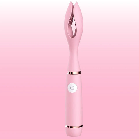 Spark G-Stimulant Yaprak Başlıklı 10 Modlu Vibratör – Pembe