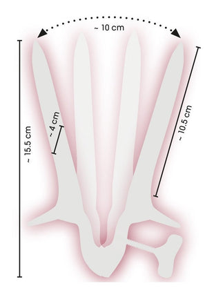 Fetish Collection Vaginal Speculum Ayarlanabilir Vajinal Açıcı