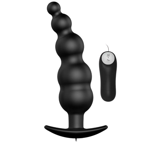 Special Anal Stimulation Boğumlu Konik Anal Vibratör – 12 Mod