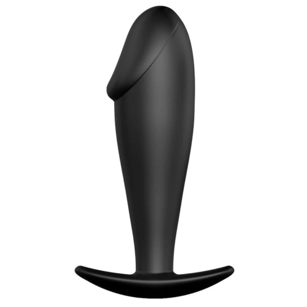 Special Anal Stimulation Eğimli Uçlu Silikon Anal Plug 10 cm