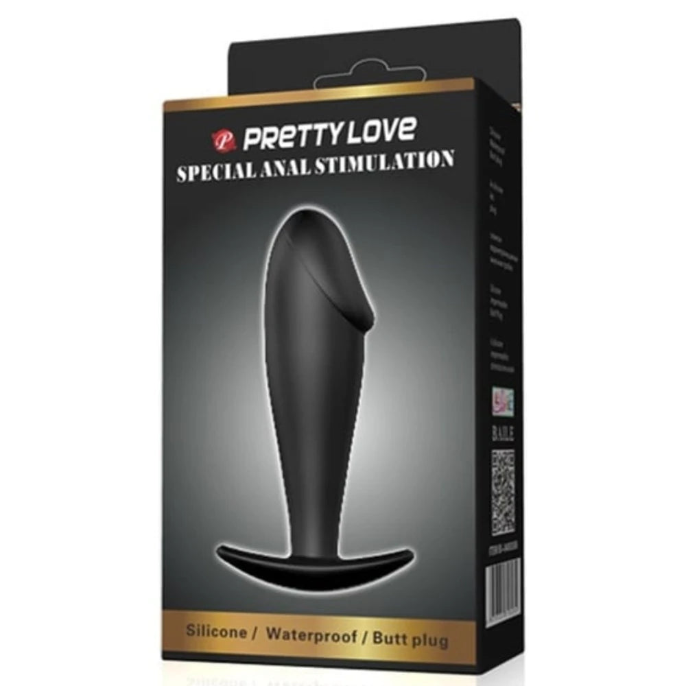 eğimli uçlu silikon anal plug – görsel 3