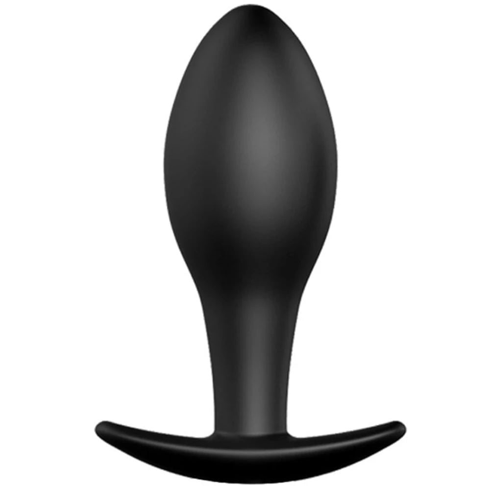 Special Anal Stimulation Oval Uçlu Silikon Anal Plug 8,5 cm