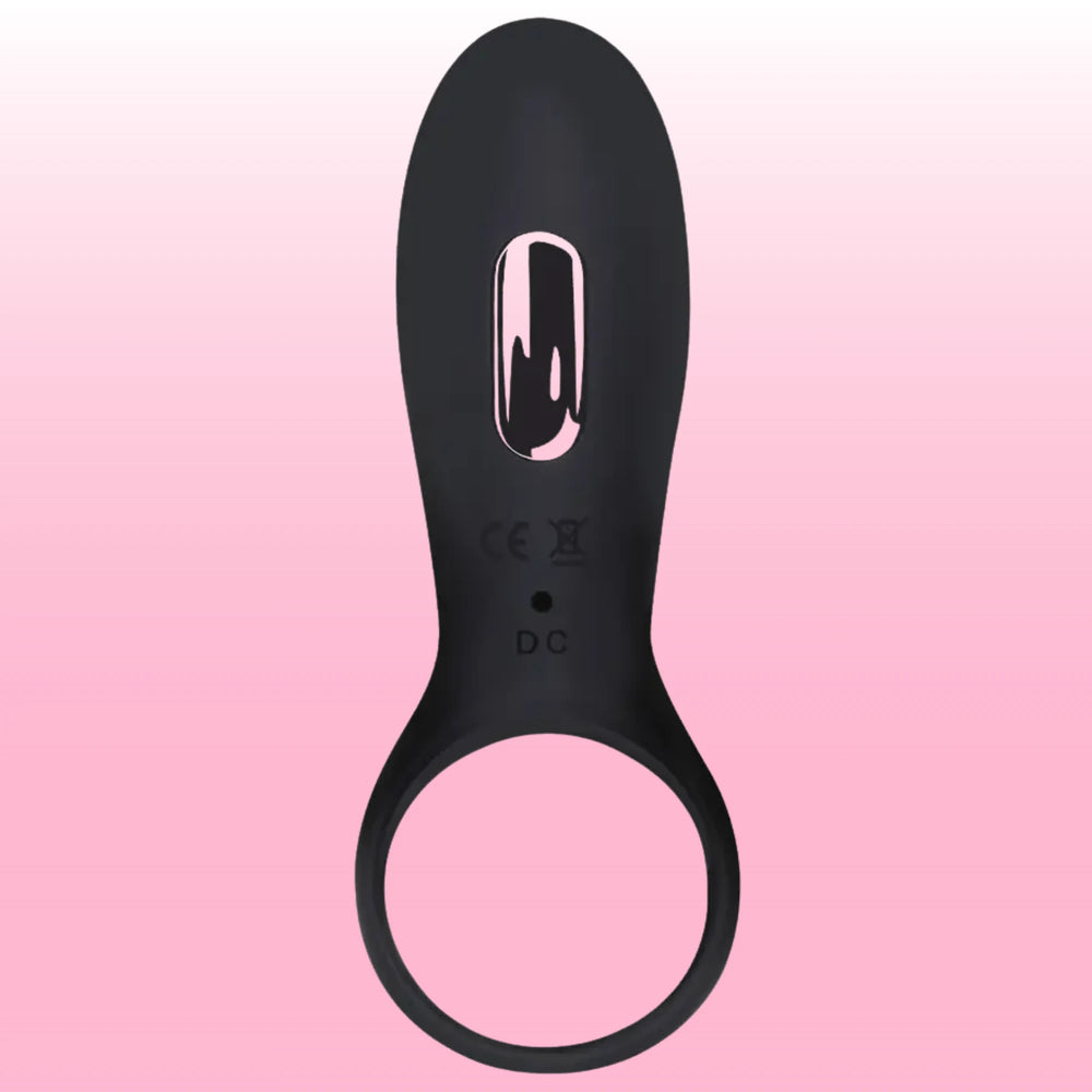 Stamina Ring Bullet Vibratörlü Klitoral Uzantılı Penis Halkası