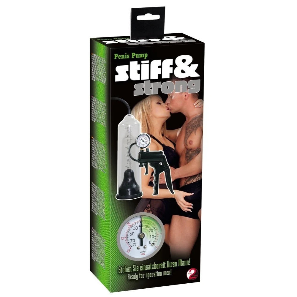 Stiff&Strong basınç göstergeli penis pompası – görsel 4