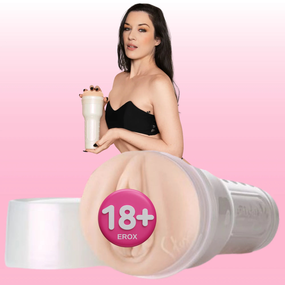 Stoya Destroya Kubbe ve Diş Dokulu Vajina Mastürbatör – Ten Rengi