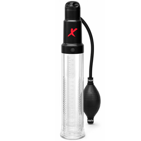 Suck-N-Pump Stroker 2'si 1 Arada Titreşimli Penis Pompası