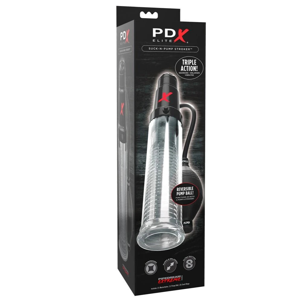 Suck-N-Pump titreşimli pompa ve stroker – görsel 2