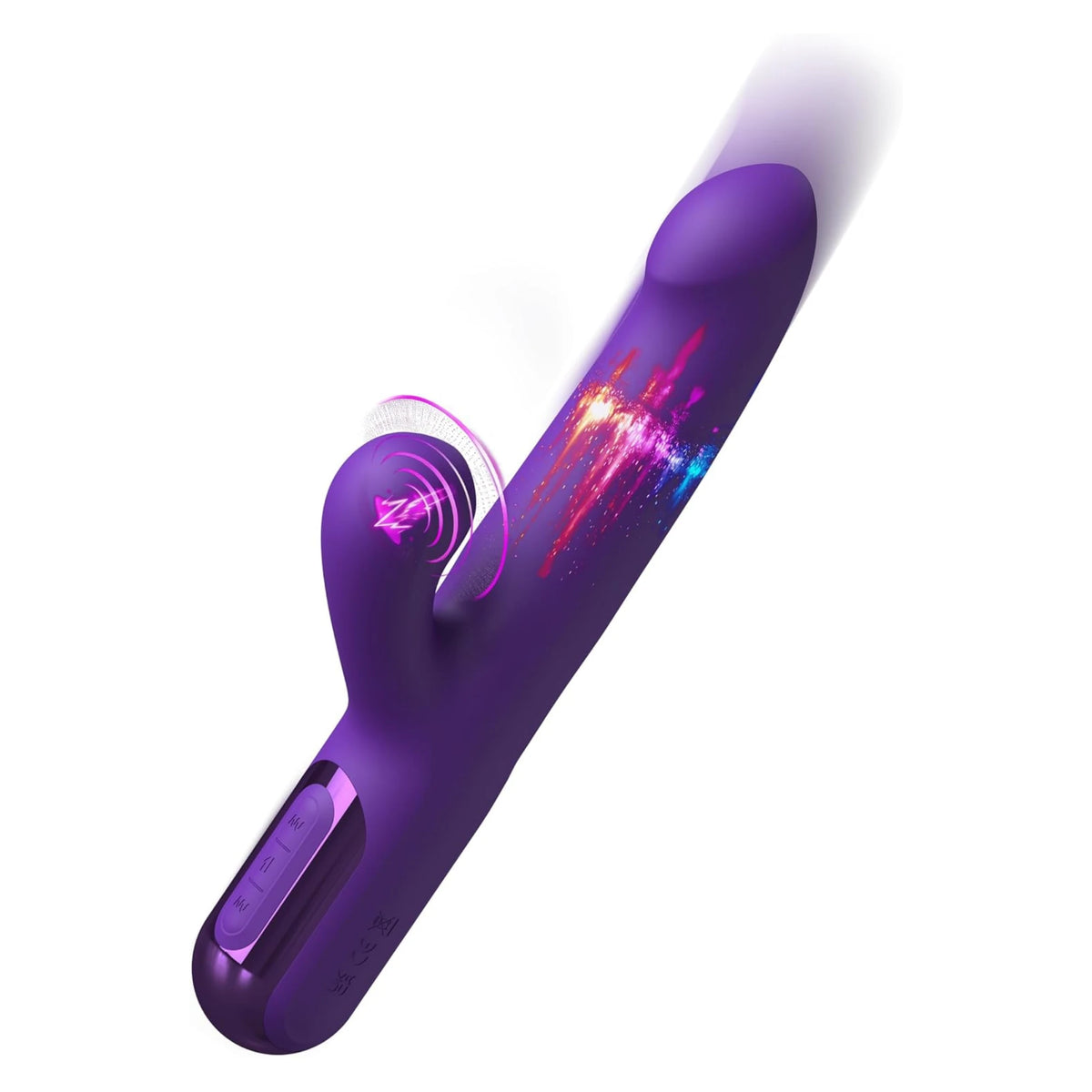 Super Sonix Thruster ileri geri hareketli rabbit vibratör – görsel 3