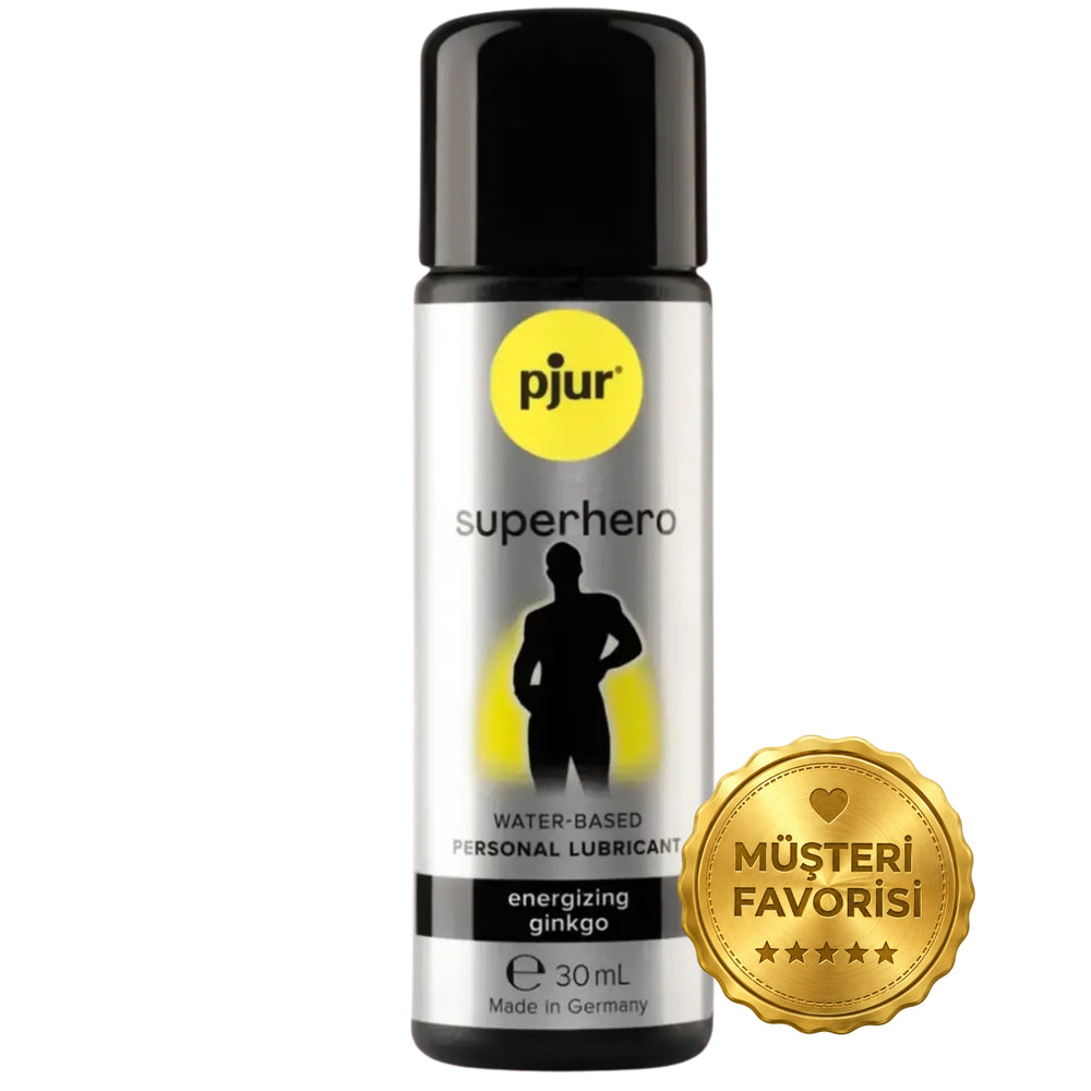 Superhero Ginkgo Özlü Su Bazlı Kayganlaştırıcı 30 ml