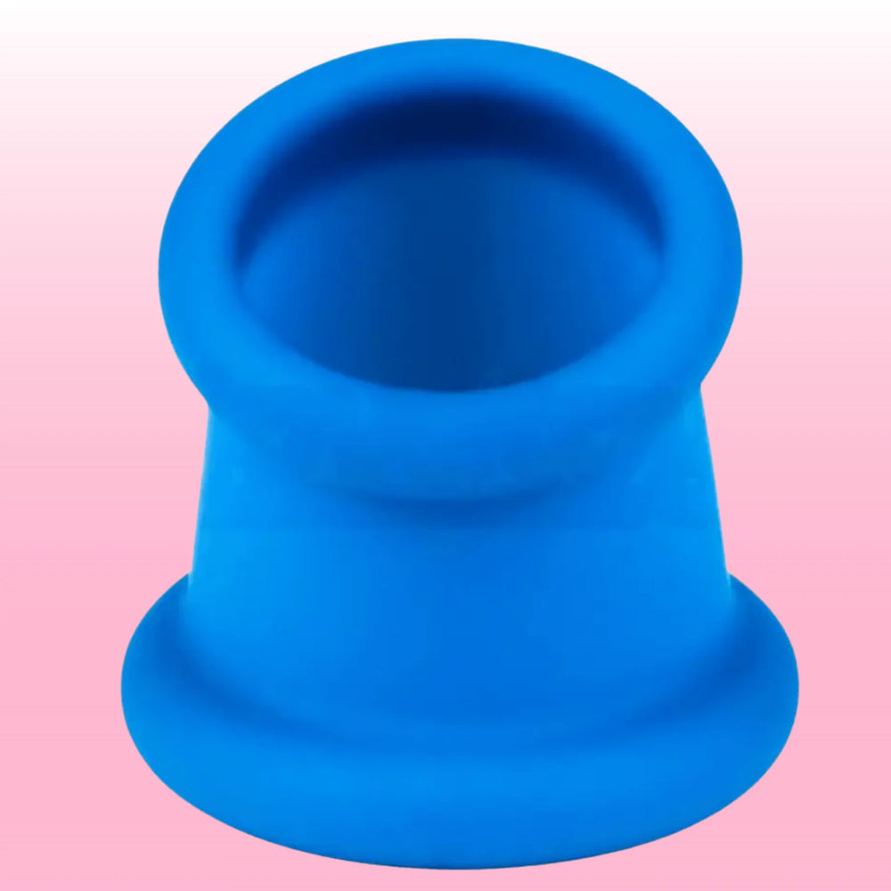 Tapered Squeeze Stretcher Konik Silikon Penis Halkası