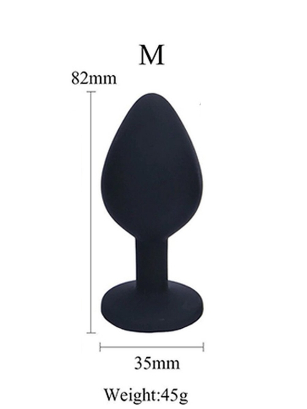 taşlı anal plug – görsel 1