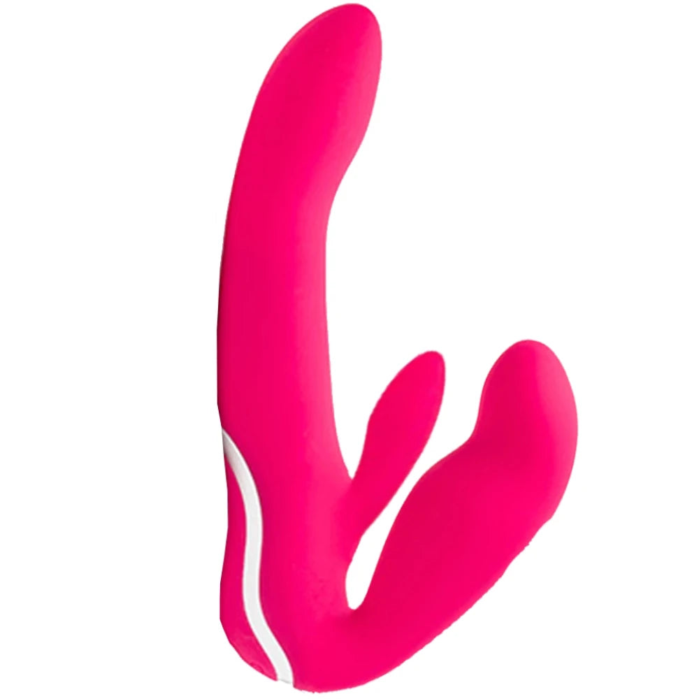 askısız rabbit strap-on vibratör – görsel 1